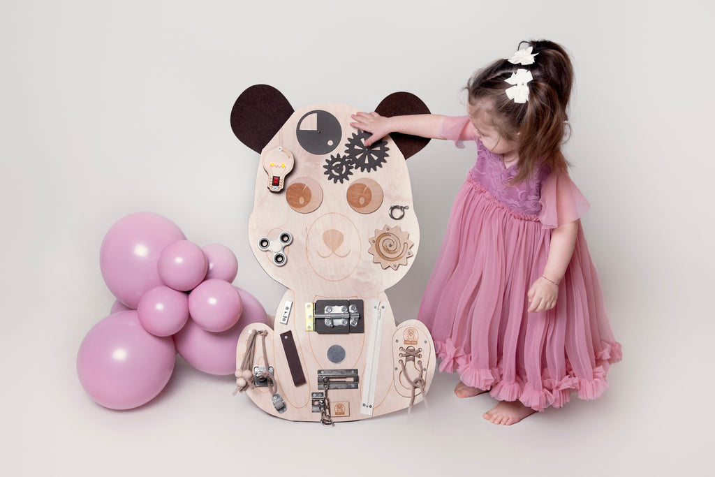 Tavola manipolativa Orsetto – tavola Montessori