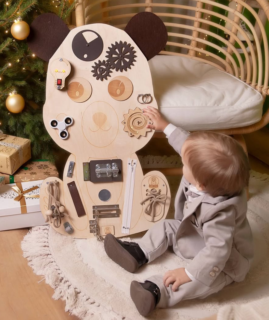 Tavola manipolativa Orsetto – tavola Montessori